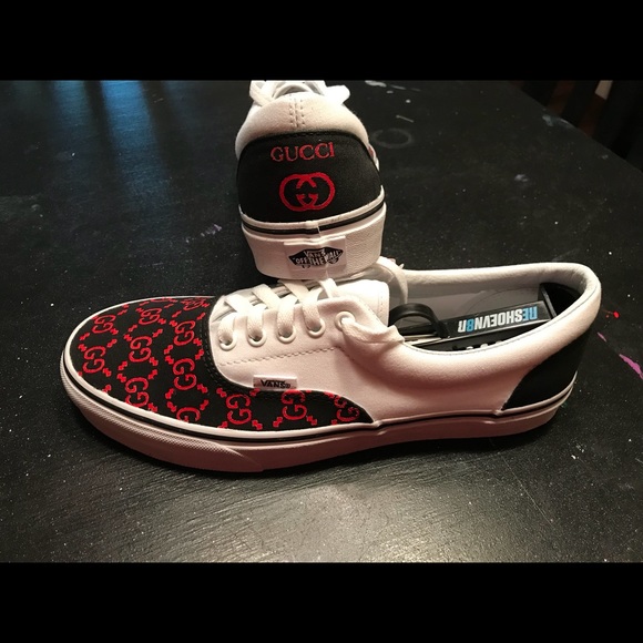 Custom Gucci vans